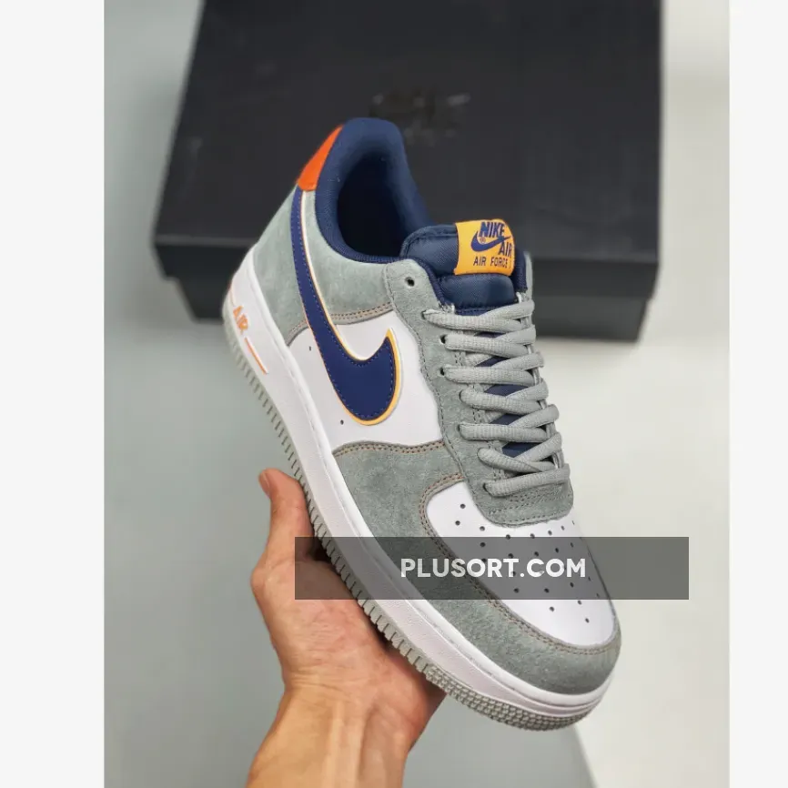 Nike Air Force 1 Low Grey White Navy 1680505063 Online