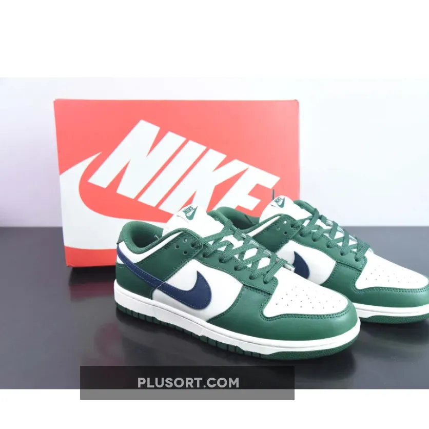 Nike Dunk Low Retro Gorge Green Midnight Navy DD1503-300 / dunks green and orange