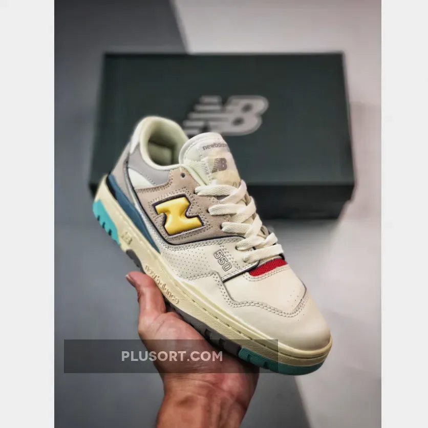 New Balance 550 'Multi-Color' BB550SSC #new balance 550 white surf