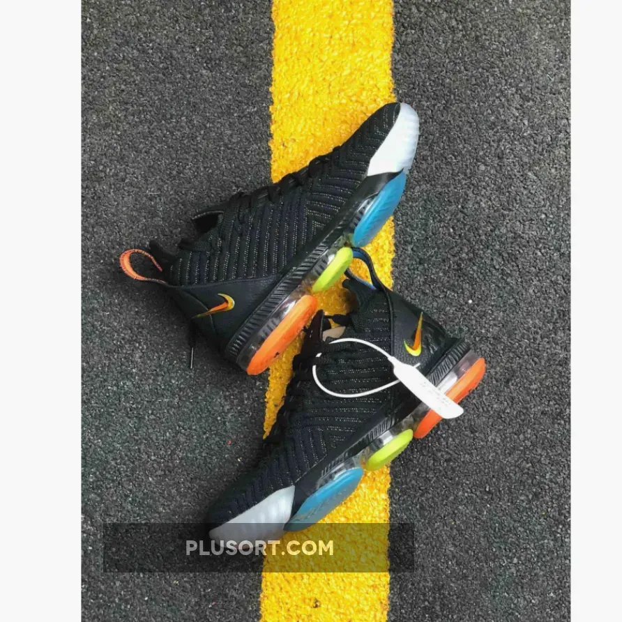 Nike LeBron 16 'I Promise' Black/Multi-Color lebron 16 i promise