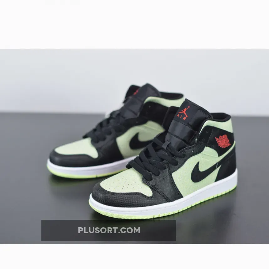 Air Jordan 1 Mid SE Black/Chile Red-Barely Volt | jordan 1 chile Air Jordan 1 Mid SE Black/Chile Red-Barely Volt | jordan 1 chile