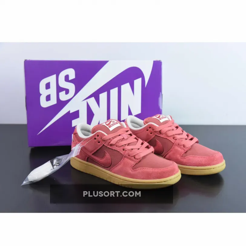 Nike SB Dunk Low 'Adobe' Red/Gum | sb adobe DV5429-600