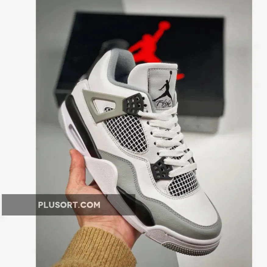 Air Jordan 4 Military Black #air jordan retro 4 'white and black'