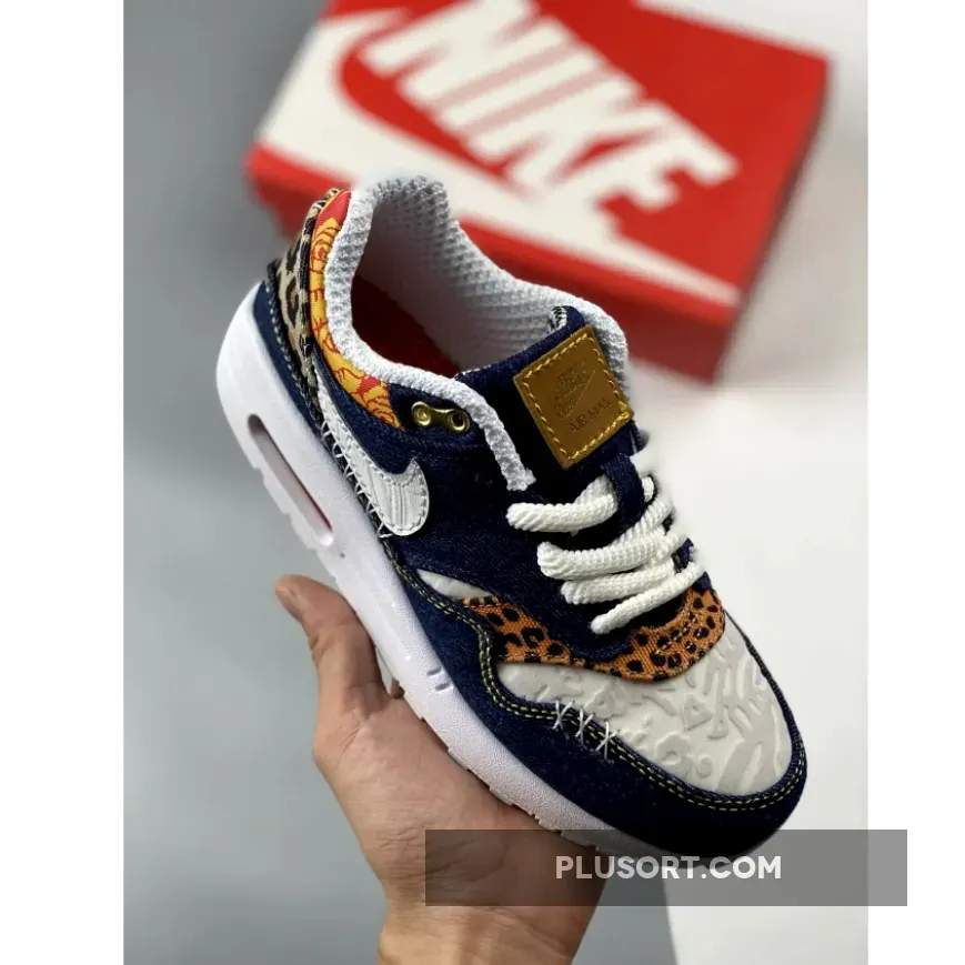 Nike Air Max 1 Denim Leopard FJ4452-432 / nike air max leopard