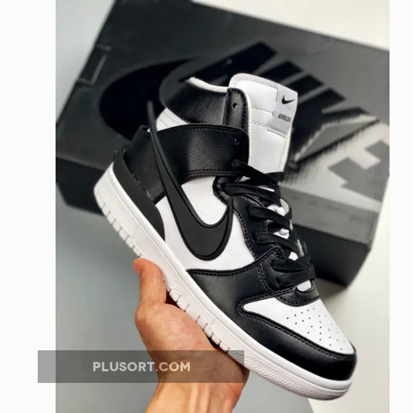 Ambush x Nike Dunk High White/Black-Spruce Aura CU7544-001 - ambush nike dunk high