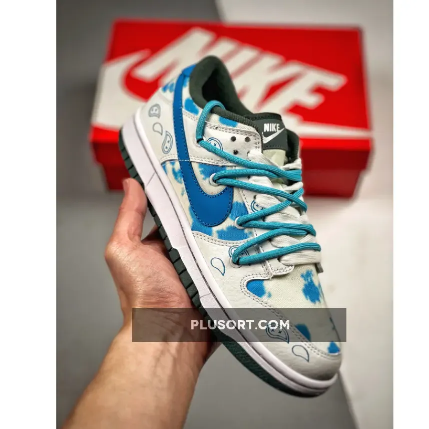 Nike Dunk Low White Blue 1680503793 Online Sale