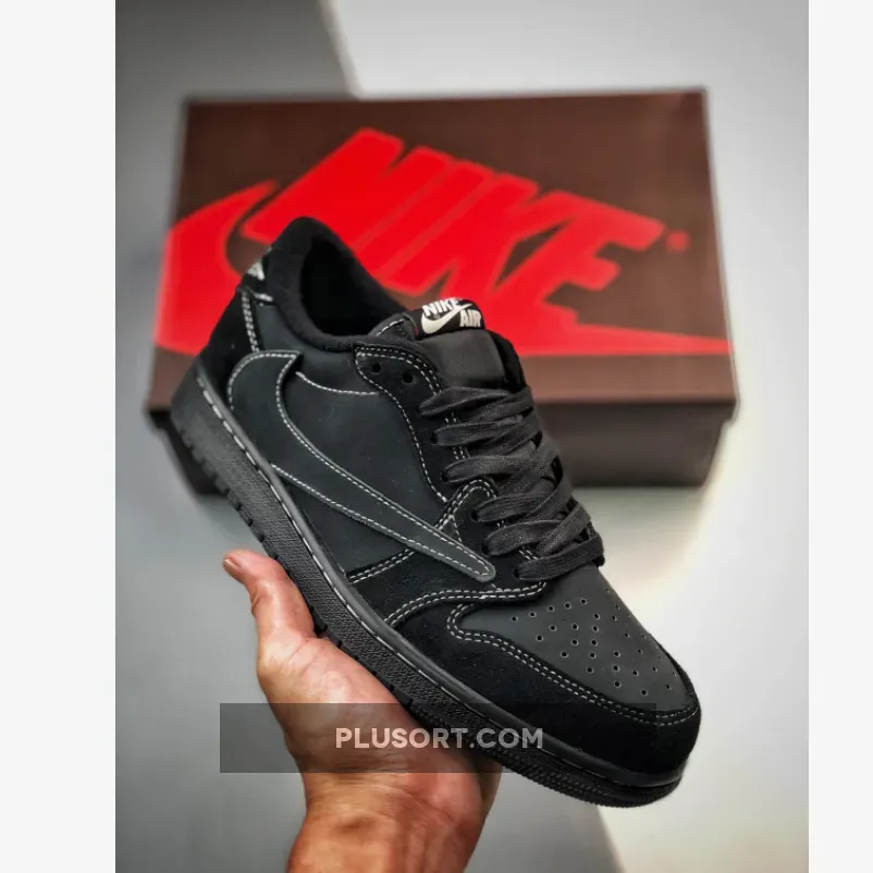 Travis Scott x Air Jordan 1 Low OG Black/Phantom black phantom travis scott