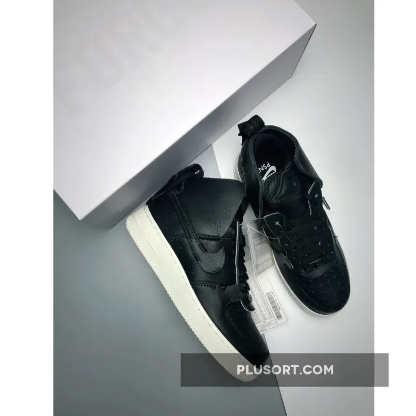 PSNY X Nike Air Force 1 High Black Sail AO9292-002 New Releases