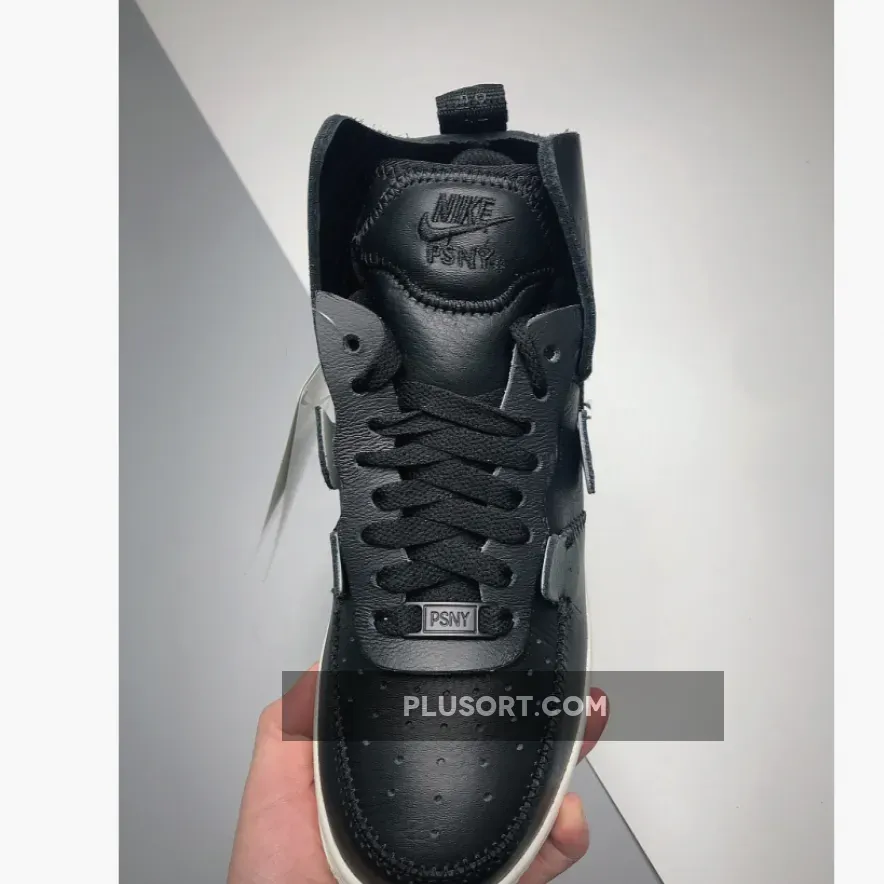 PSNY X Nike Air Force 1 High Black Sail AO9292-002 New Releases