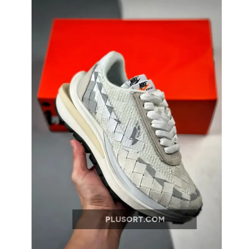 Sacai X Nike LDVaporwaffle Mix Low White Restock DR5209-100