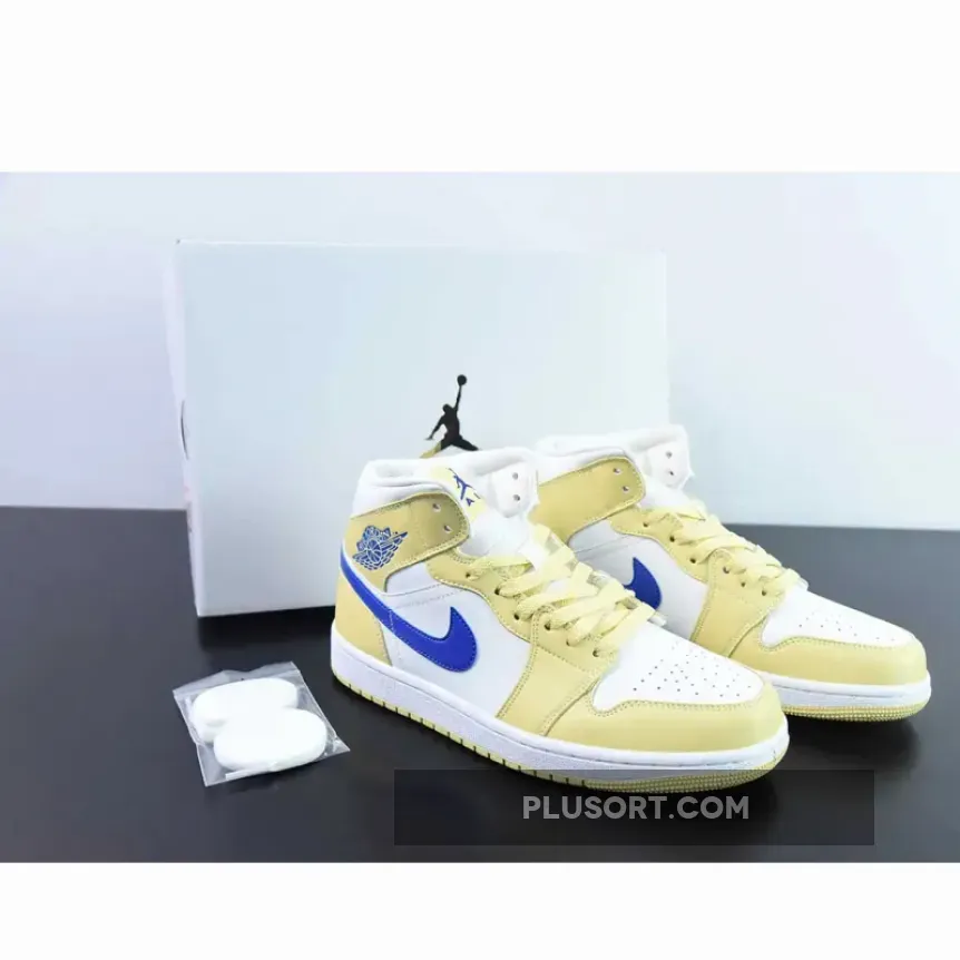 Air Jordan 1 Mid Lemon Wash | jordan wash BQ6472-701