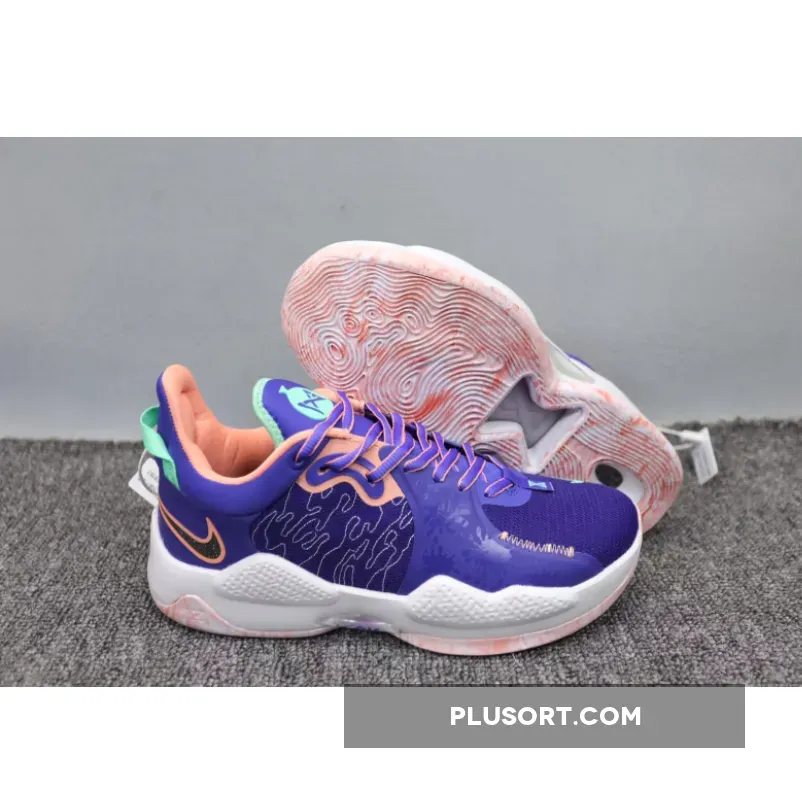 Nike PG 5 Lapis/Blue Void-Crimson Bliss CW3143-400 Restock
