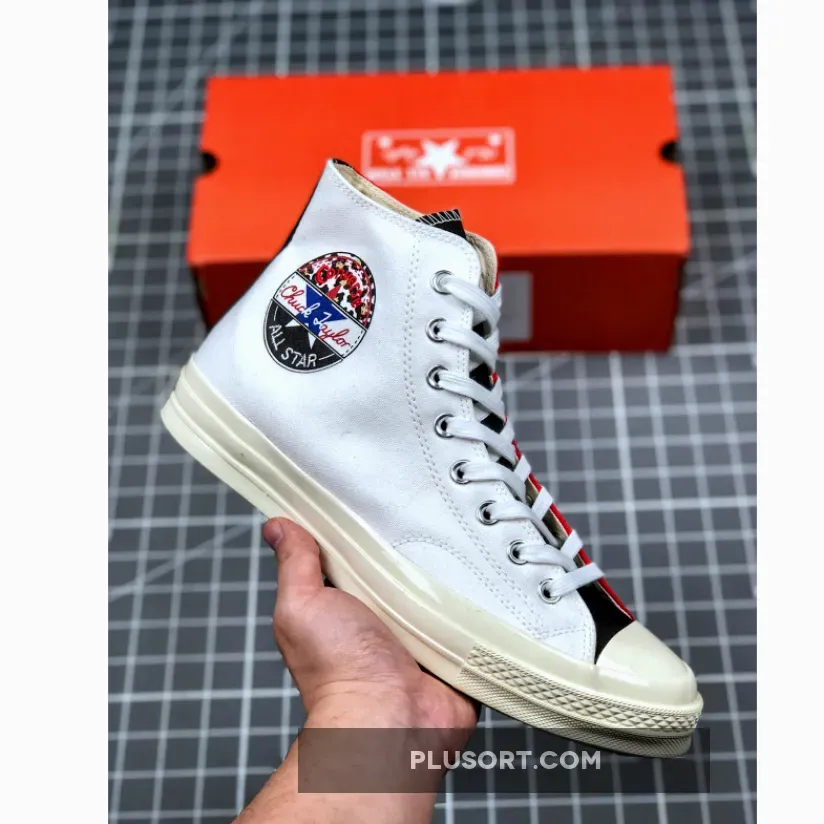 Converse All Star Chuck 70 White University Red 166747C #hi hi rush