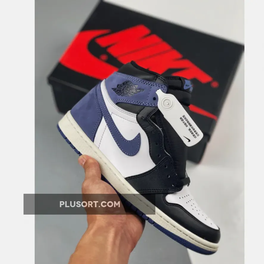 Air Jordan 1 Retro High OG 'Blue Moon' 555088-115 / jordan 1 bluemoon