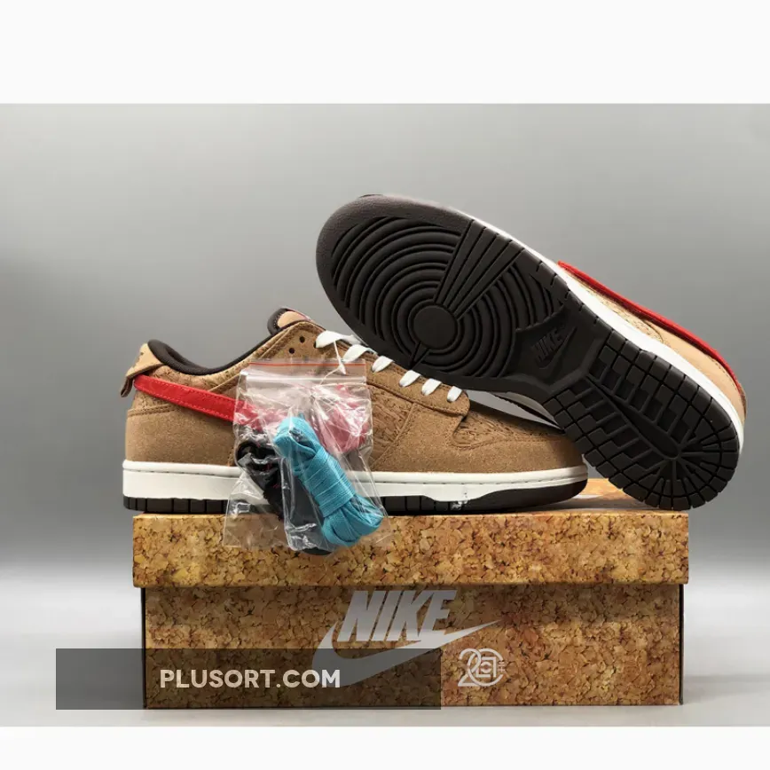 CLOT X Nike Dunk Low Cork Natural/Flax FN0317-121 For Sale