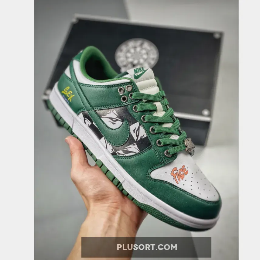 Nike Dunk Low Michigan State White/Team Green michigan state nikes