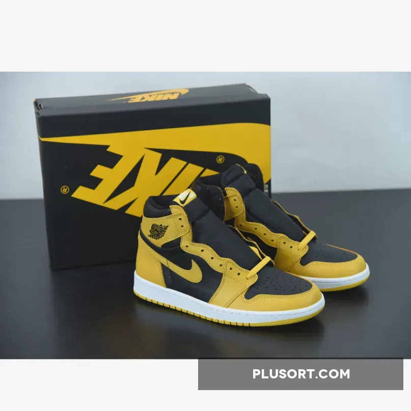 Air Jordan 1 High OG Pollen/Black-White 555088-701 Restock