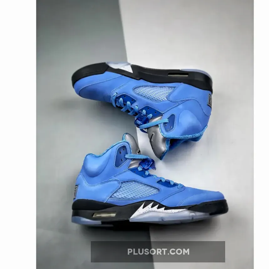 Air Jordan 5 'UNC' University Blue/Black-White DV1310-401 #retro 5 unc