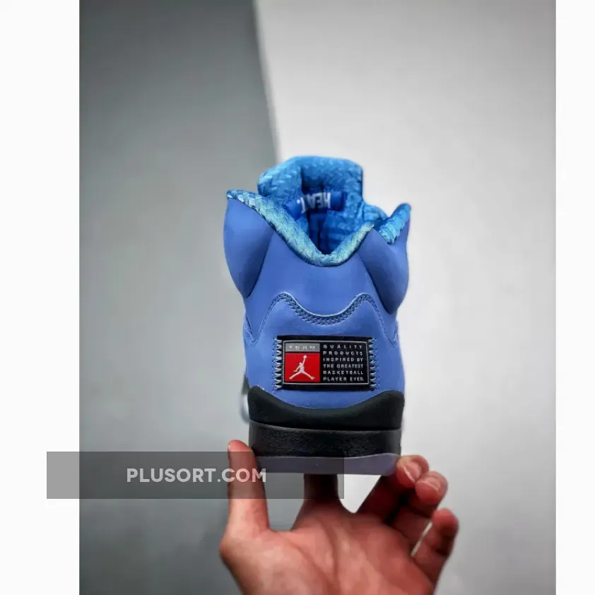 Air Jordan 5 'UNC' University Blue/Black-White DV1310-401 #retro 5 unc