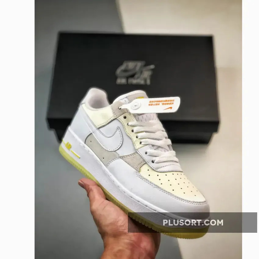 Nike Air Force 1 Low White Opti Yellow FQ0709-100
