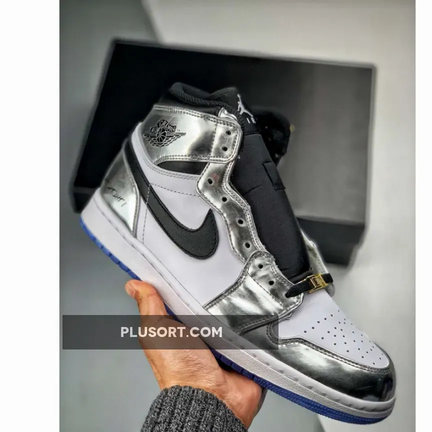 Air Jordan 1 High 'Pass The Torch' Chrome/White-Turbo Green-Black - jordan 1 kawhi