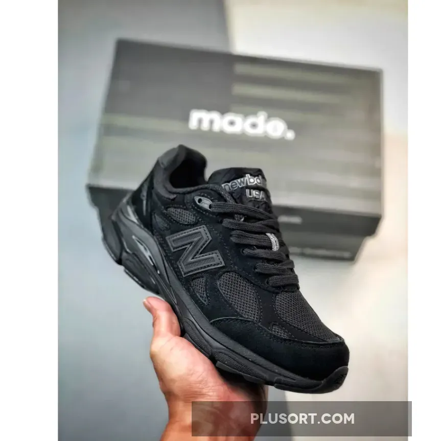 New Balance 990v3 MiUSA Total Black M990TB3 New Releases
