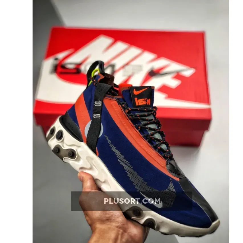 Nike React SP Mid ISPA Navy AT3143-400 Online Sale