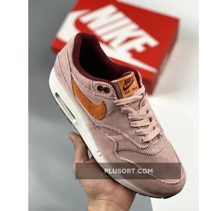 Nike Air Max 1 PRM 'Coral Stardust/Bright Coral FB8915-600 New Releases