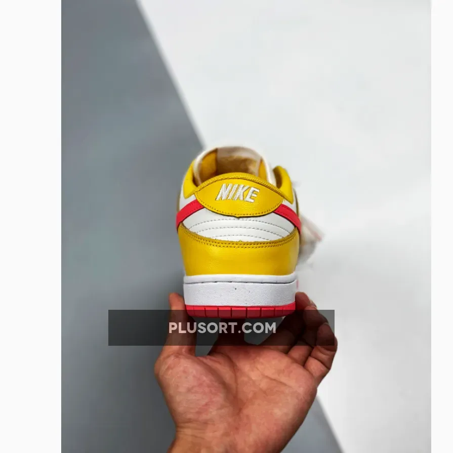 Nike Dunk Low White/Yellow-Red / red white yellow dunks