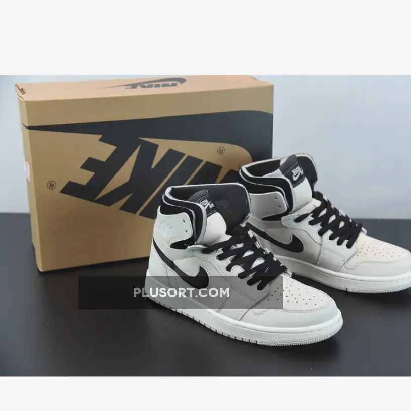 Air Jordan 1 High Zoom Air CMFT Summit White Black For Sale