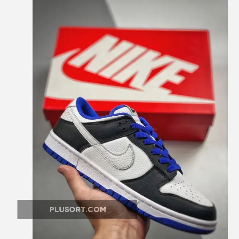Nike Dunk Low White Black Blue FD9064-110 / black and white dunks goat