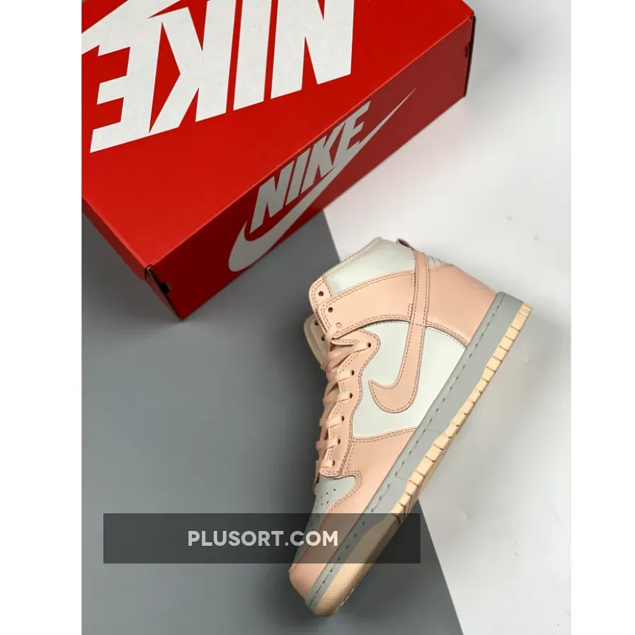 Nike Dunk High Sail/Crimson Tint / crimson dunk