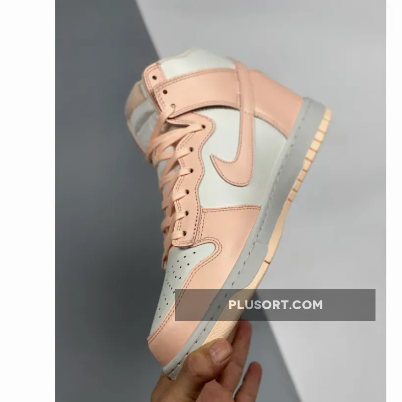 Nike Dunk High Sail/Crimson Tint / crimson dunk