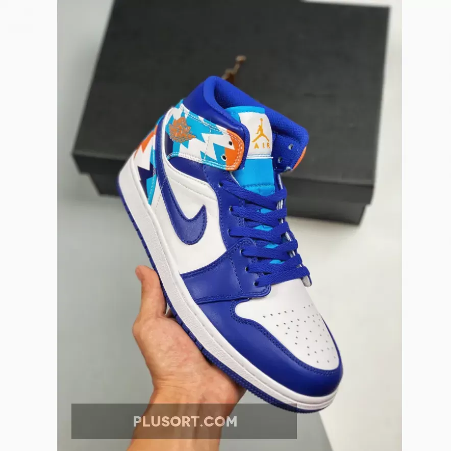 Air Jordan 1 Mid ‘Geometric Pint’ 555112-105
