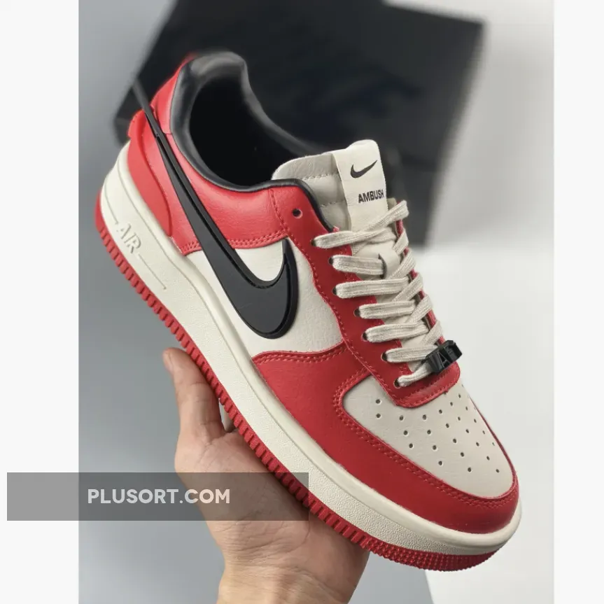AMBUSH X Nike Air Force 1 'Chicago' Red White 1681877837 Discounts Available