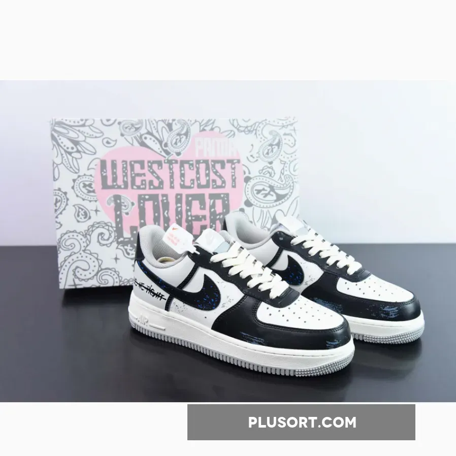Where To Buy Custom Nike Air Force 1 Low Black White
