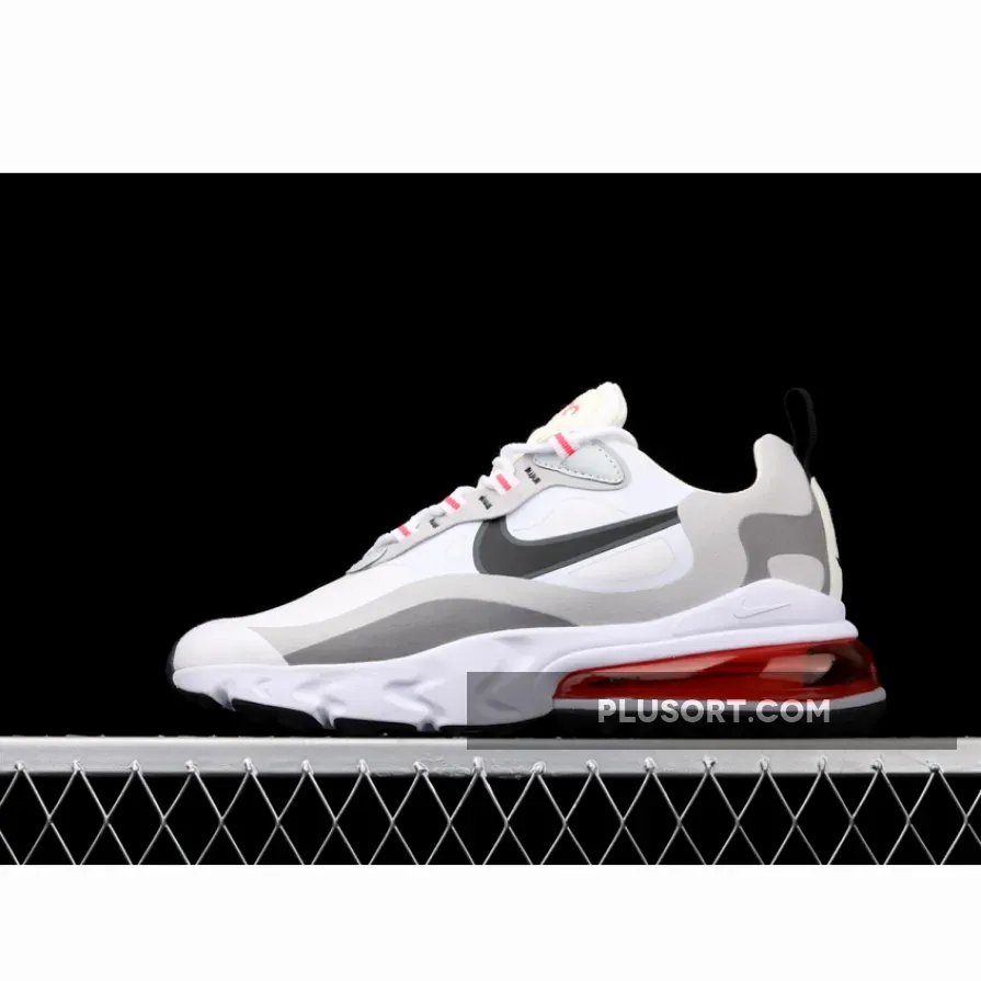 Nike Air Max 270 React ‘White Crimson Black’ CT1280-100