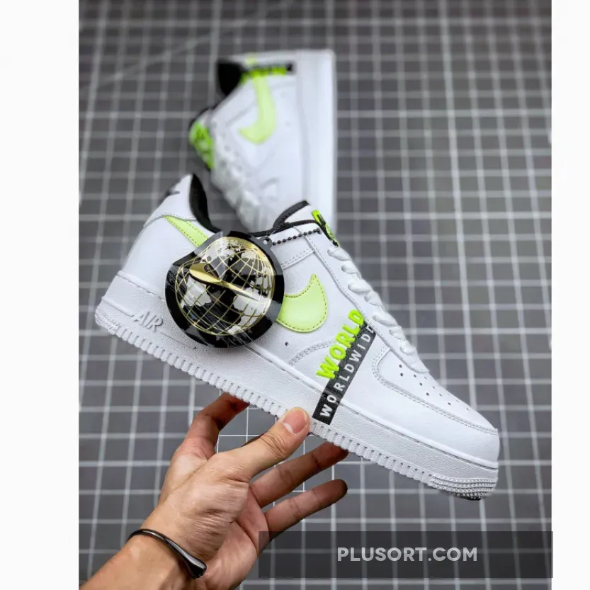 Nike Air Force 1 Worldwide White Volt CK6924-101 nike volt