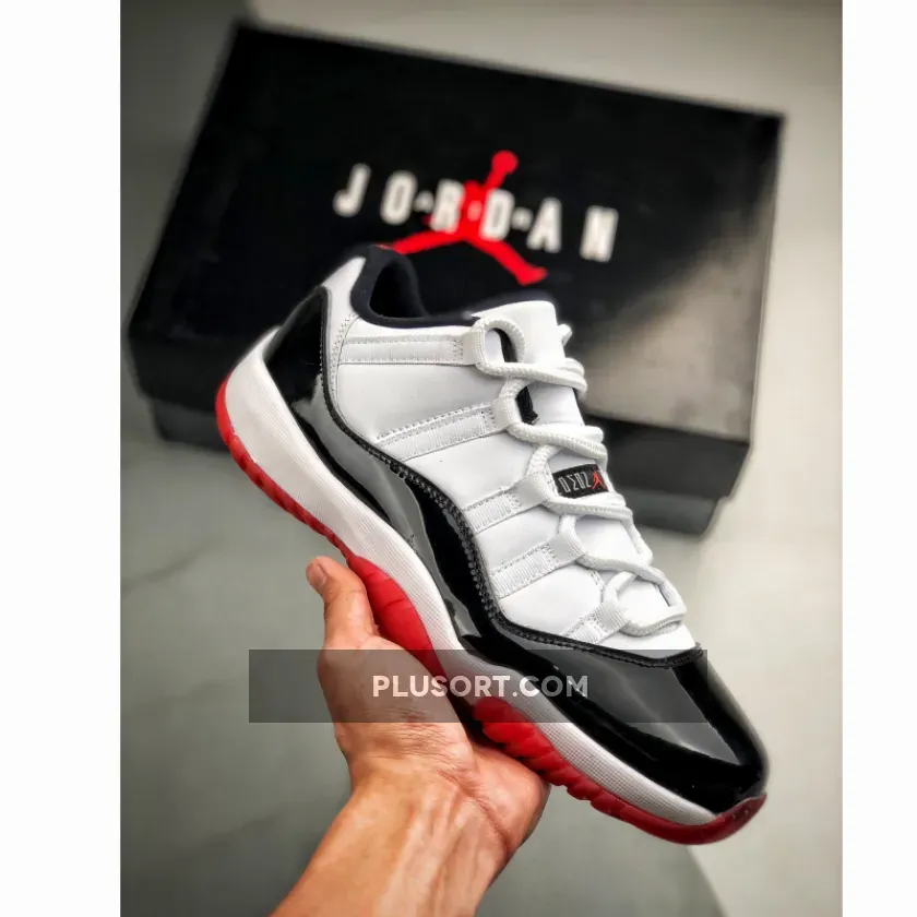 Air Jordan 11 Low 'White Bred' AV2187-160 #jordan 11 bred low