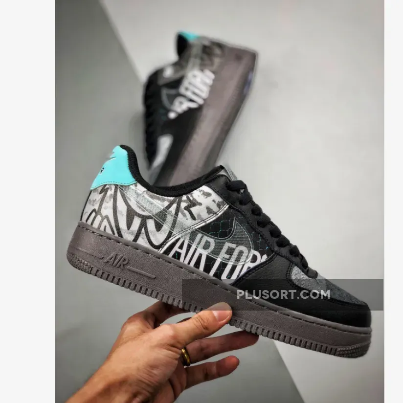 Nike Air Force 1 Low Off Noir/Pure Platinum/Black/Gunsmoke af1 off noir