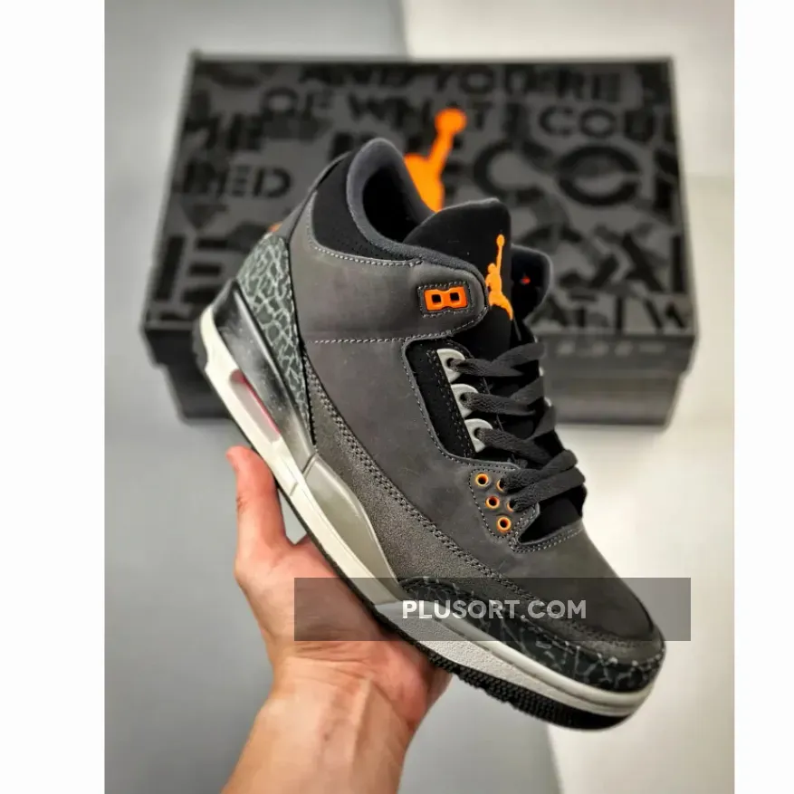 Air Jordan Fear Pack Air Jordan 3 'Fear' Night Stadium/Total Orange-Black CT8532-080