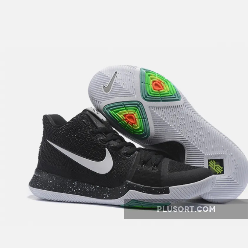 Kyrie 3 White Chrome - Nike Kyrie 3 'Black Ice' 852395-018