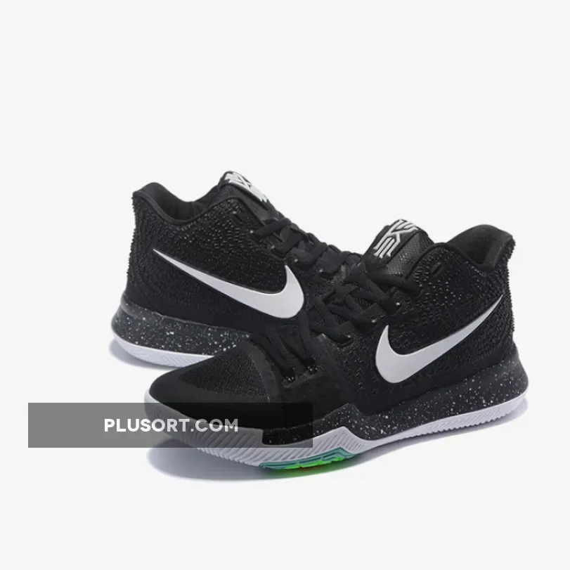 Kyrie 3 White Chrome - Nike Kyrie 3 'Black Ice' 852395-018 Kyrie 3 White Chrome - Nike Kyrie 3 'Black Ice' 852395-018