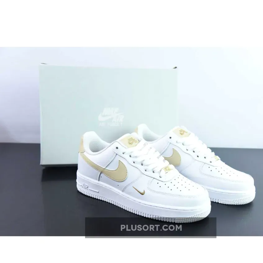 Nike Air Force 1 Low 07 Essential White Beige (Womens) | nike rattan