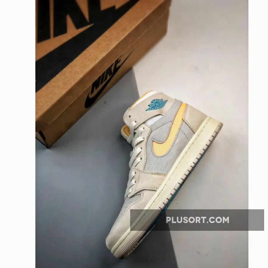 Air Jordan 1 High Zoom CMFT 2 Sail Gold / Nike Jordan 1 Zoom Cmft DV1307-180