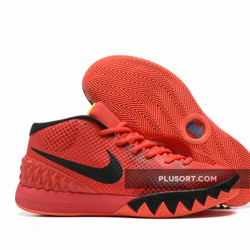 Nike Kyrie 1 'Deceptive Red' Bright Crimson/Black-University Red Kyrie 1-8 705277-606