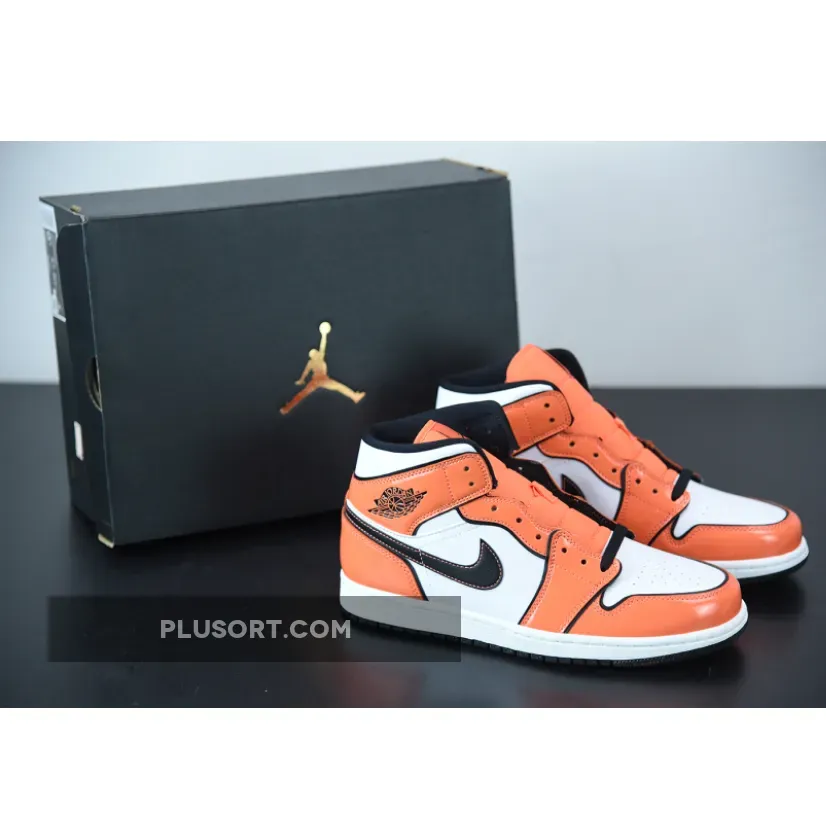 Air Jordan 1 Mid Turf Orange/Black-White DD6834-802