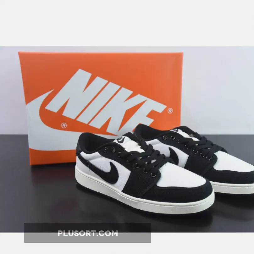 Air Jordan 1 KO Low Panda Black White