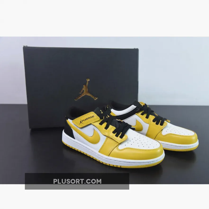 Air Jordan 1 Low Flyease University Gold