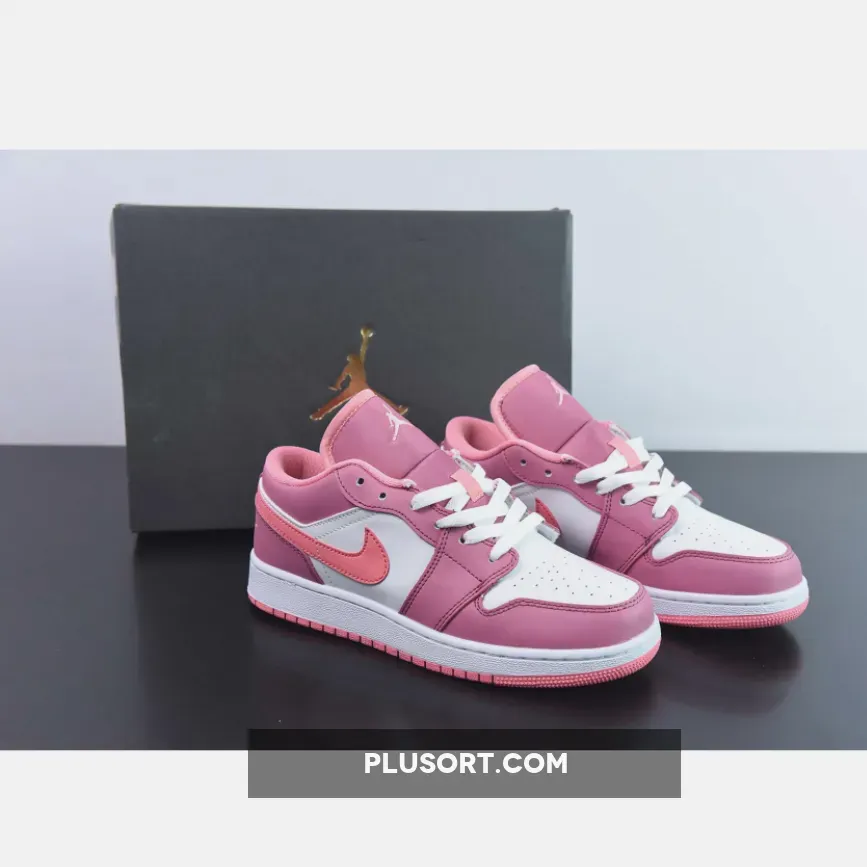 Air Jordan 1 Low GS Desert Berry